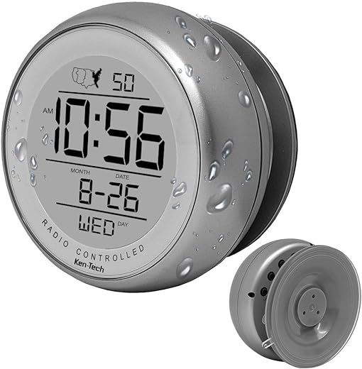 Ken-Tech T-4660 Suction Cup Clock