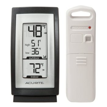 AcuRite Digital Thermometer with Indoor / Outdoor Temperature (00831A4)