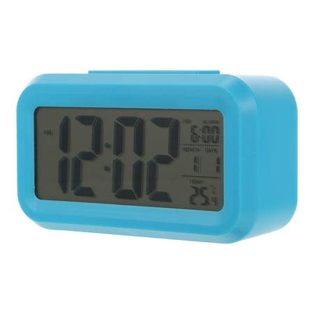 Alarm Clock Electronic Bedroom Clocks Kids Student Child Liquid Crystal Plastic Digital Calendar Desk Calendars