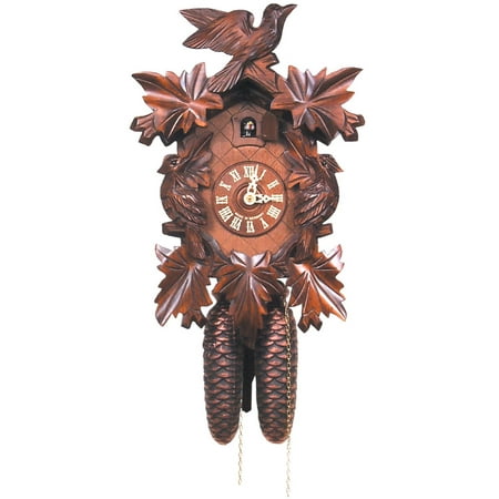 Alexander Taron 14 Engstler Full Size Carved Cuckoo Clock with 8-Day Weight-Driven Movement