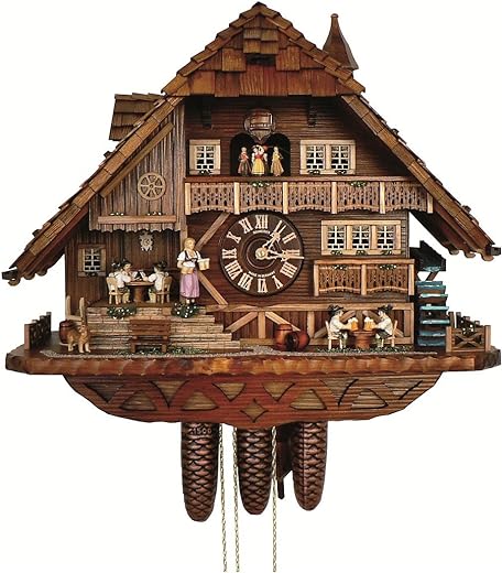 Anton Schneider Cuckoo Clock of the year 2014 Black Forest house