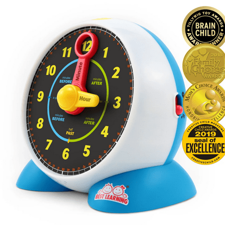 BEST LEARNING - Learning Clock for Kids Learn To Tell Time Ecational toys for a 5 year old