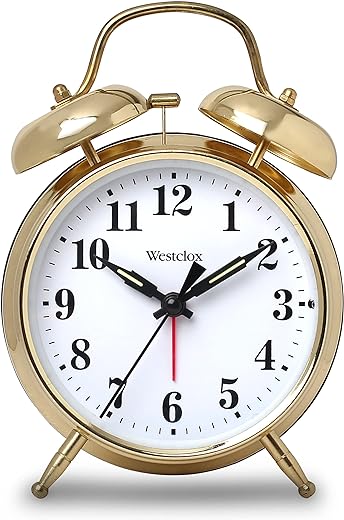 Big Ben Westclox Twin Bell Alarm Clock 70010G