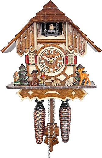 HerrZeit by Adolf Herr Quartz Cuckoo Clock - The Half-timbered House AH 20 QM