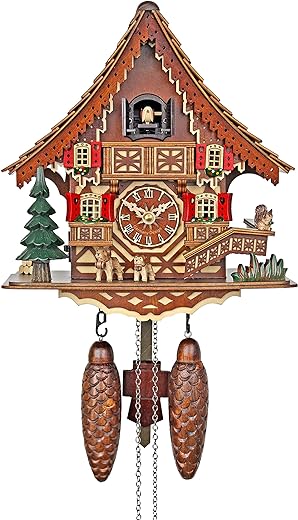 HerrZeit by Adolf Herr Quartz Cuckoo Clock - The Half-timbered House AH 29 QM