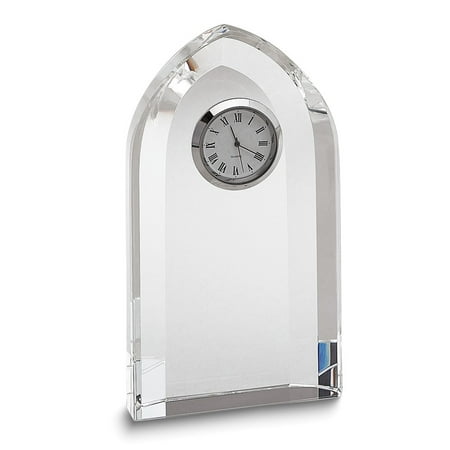 Optic Crystal Arch Quartz Clock QGM4241