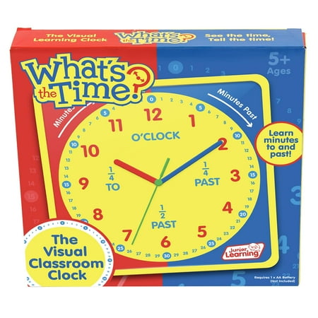 What's The Time Classroom Clock Educational Toy