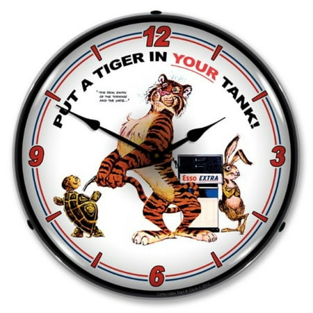 1203356 Esso Tiger clock - Made in USA