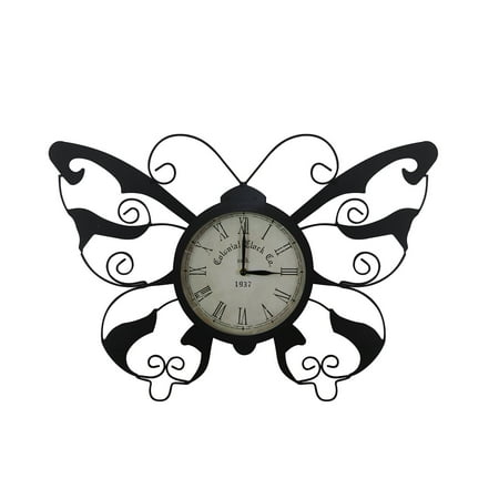 15 Inch Butterfly Clock