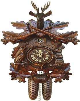 Schneider Cuckoo Clocks 8-Day Black Forest House Clock