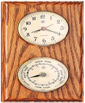 Time Tide Clocks Color: Oak