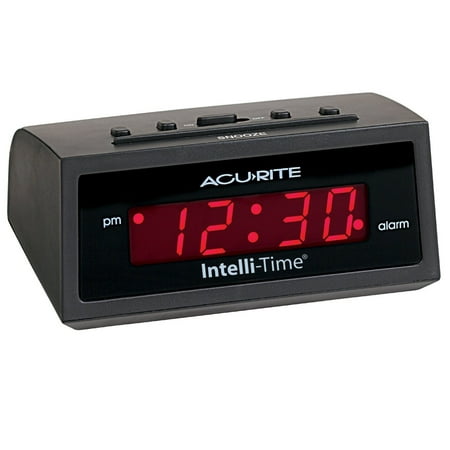 AcuRite 13002 Intelli-Time Digital Alarm Clock