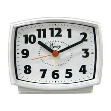 Advance White Electric QA Alarm Clock