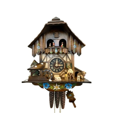 Alexander Taron 13 Engstler Weight-Driven Full Size Cuckoo Wall Clock