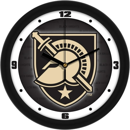 Army Black Knights 11.5'' Suntime Premium Glass Face Dimension Wall Clock