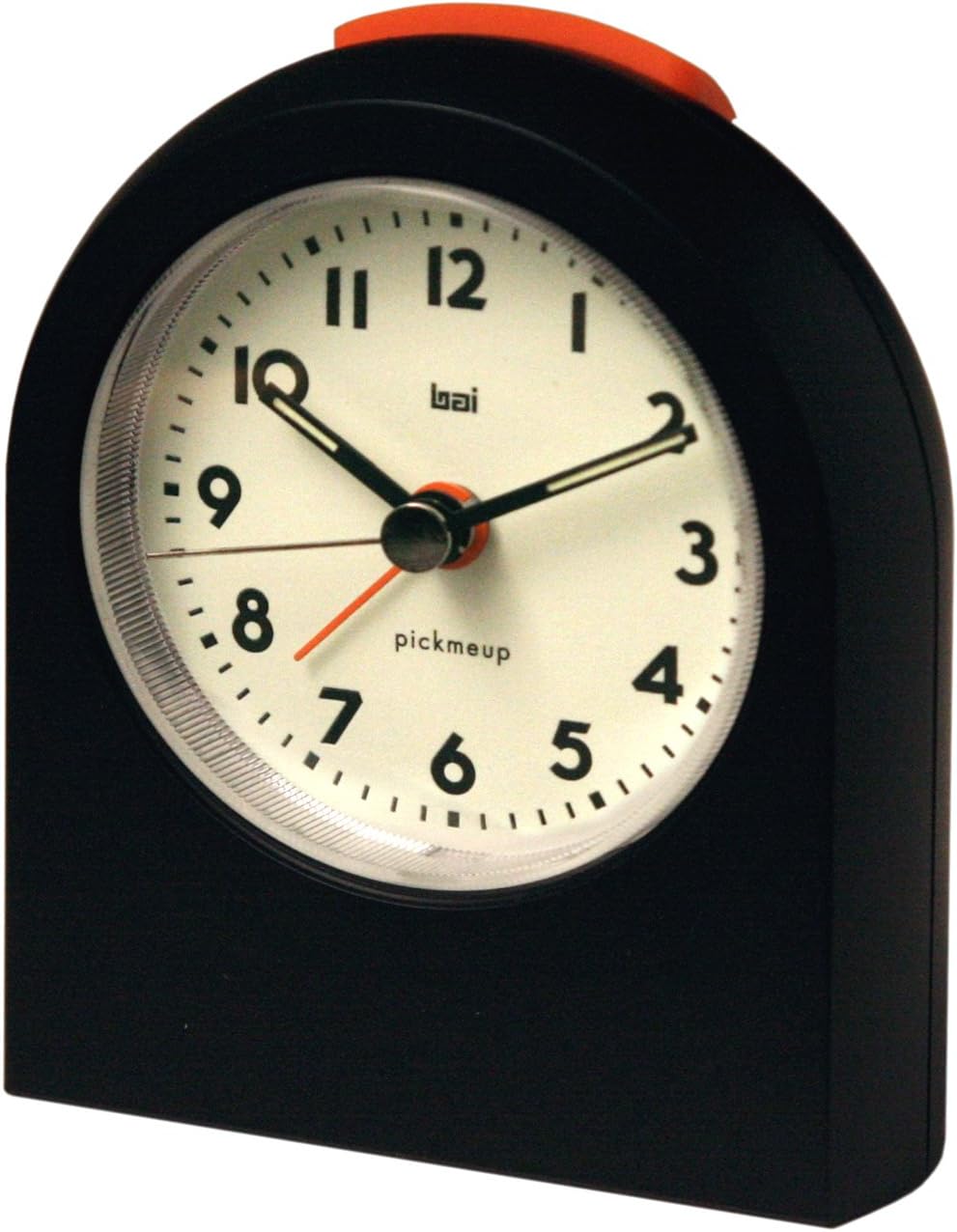 Bai 561.LA Pick-Me-Up Alarm Clock, Black 3 " x 3.5" x 1.7"