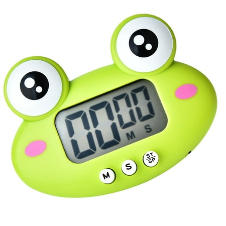 Cartoon Timer Work Digital Alarm Clock Chronometer for Children Electronic Student