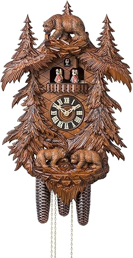 Cuckoo Clock Bears in the Forest