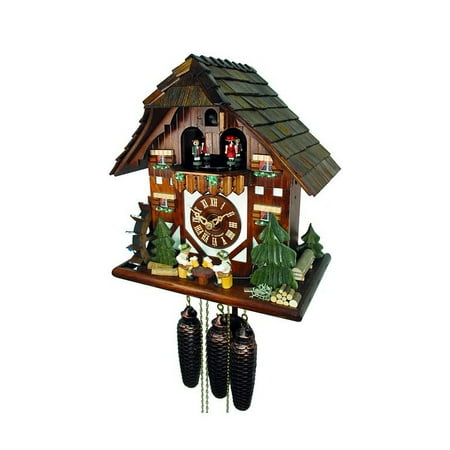 Cuckoo Clock Black Forest House, 2 Beer Drinkers