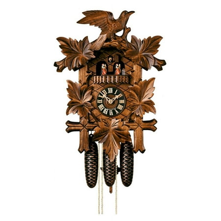 Cuckoo Clock Five leaves, bird