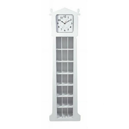 Grandfather Clock with CD Organizer