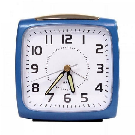 Impecca WAA32NB Bell Alarm Clock Metallic Blue