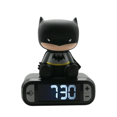 Lexibook Digital alarm clock with Batman 3D night light and sound effects - RL800BAT