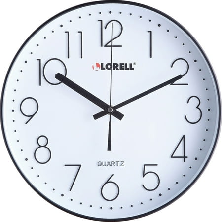 Lorell, LLR61011, 12 Quiet Wall Clock, 1