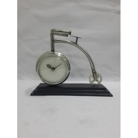 Nautical Style Table Top Desk Clock Collectible Watch With Chrome Finish