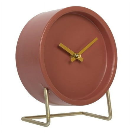 Pemberly Row Contemporary 6 inches Analog Table & Desk Clock