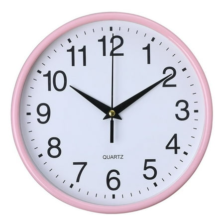 Round Wall Clock pink