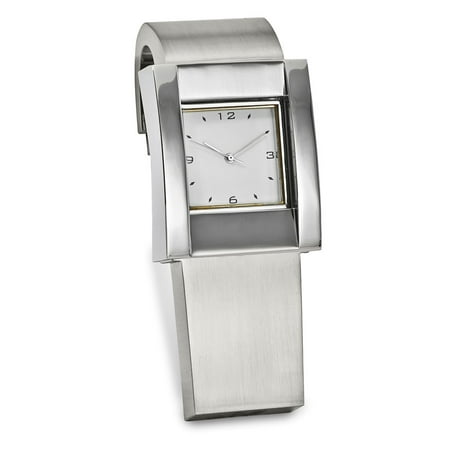 Silver-tone Desk Clock