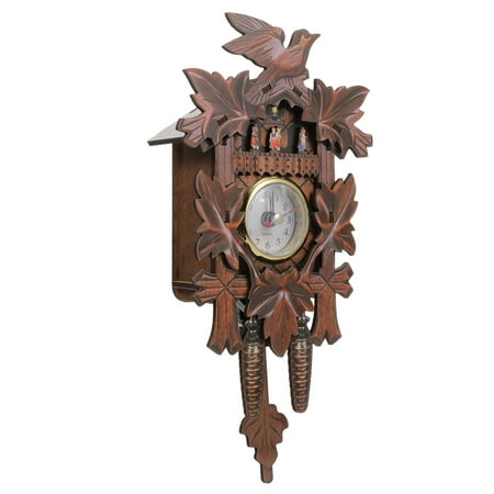 Wooden Wall Clock Digital Clocks Vintage Christmas Decorations Hanging Cuckoo Ornament Office Work