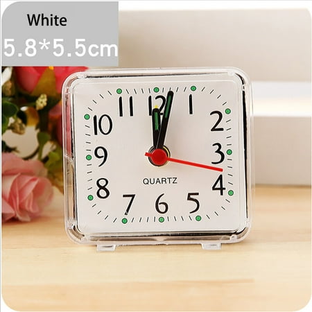 Analog Twin Bell Alarm Clock,Non-Ticking,Twin Bell Analog Kids Alarm Clocks with Backlight,No Snooze,Loud Bell,Desk Table Clock for Home and Office