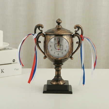 Desk Alarm Clock Precise Trophy Mechanical Alarm Clock Graduation Gift Trophy Clock