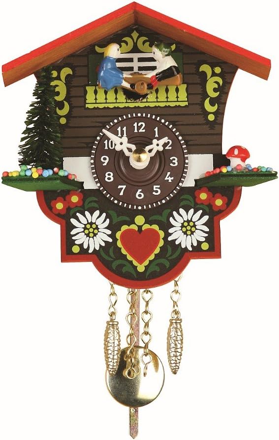 Trenkle Black Forest Clock Swiss House TU 26 PWQ