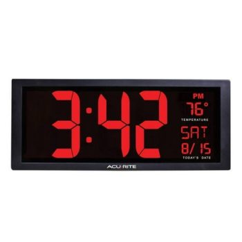 AcuRite Digital Tabletop Clock, 75127C