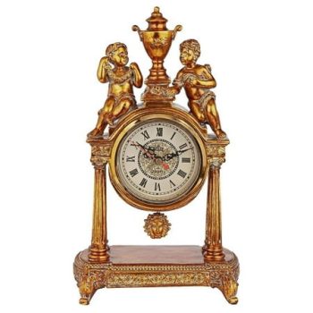 Design Toscano Arch of Aion God of Time Pendulum Mantel Clock