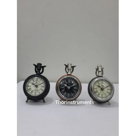 49 Bond Street London Set Of 3 Piece Table Desk Clock