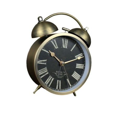 Alarm Clock Metal European Style Attractive Decoration Fashion Desk Table Creative 4 