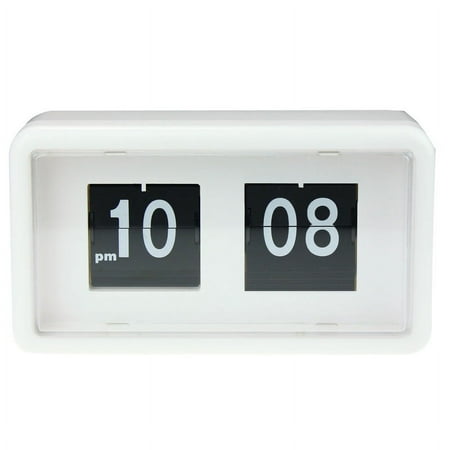 Auto Flip Clock Stylish Modern Desk Wall Digital Clock Home Decor New