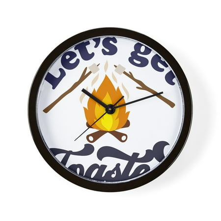 CafePress - LET's GET TOASTED - Unique Decorative 10 Wall Clock