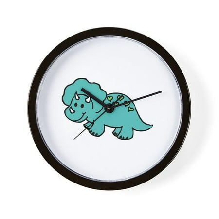 CafePress - Triceratops - Unique Decorative 10 Wall Clock