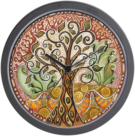 CafePress Tree of Life Unique Decorative 10" Wall Clock