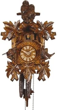 August Schwer Cuckoo Clock 2 Owls 1.8511.01.P