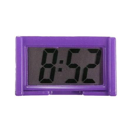 Digital LCD Electronic Clock Date-Time Calendar Table Clock Auto Dashboard 9CW6 Y4J7