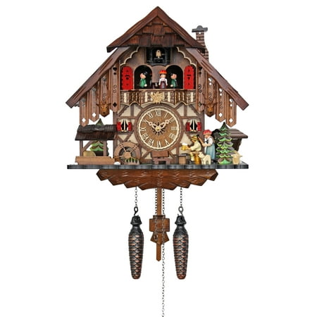 Engstler Quartz Cuckoo Clock - The Jolly Beer Drinker