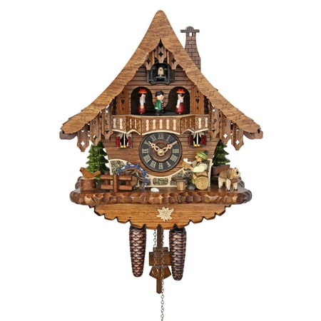 Engstler Quartz Cuckoo Clock - The Merry Beer Drinker