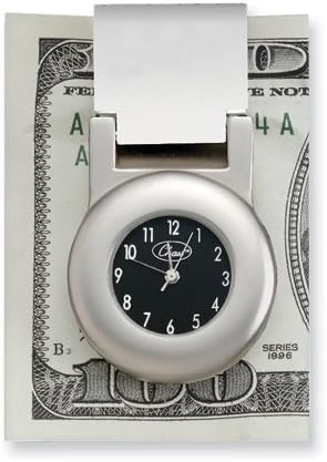 Financier Money Clip with Clock