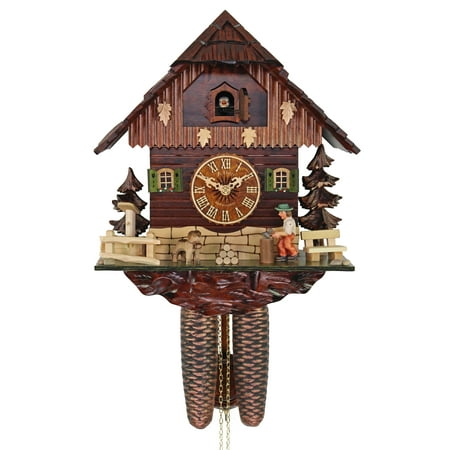 HerrZeit by Adolf Herr Cuckoo Clock - The Busy Wood Chopper